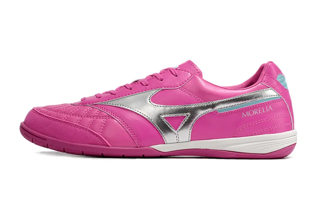 Mizuno Morelia Sala Japan IC - Pink/Vibrant Pink/Silver Accents