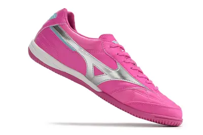 Mizuno Morelia Sala Japan IC - Pink/Vibrant Pink/Silver Accents