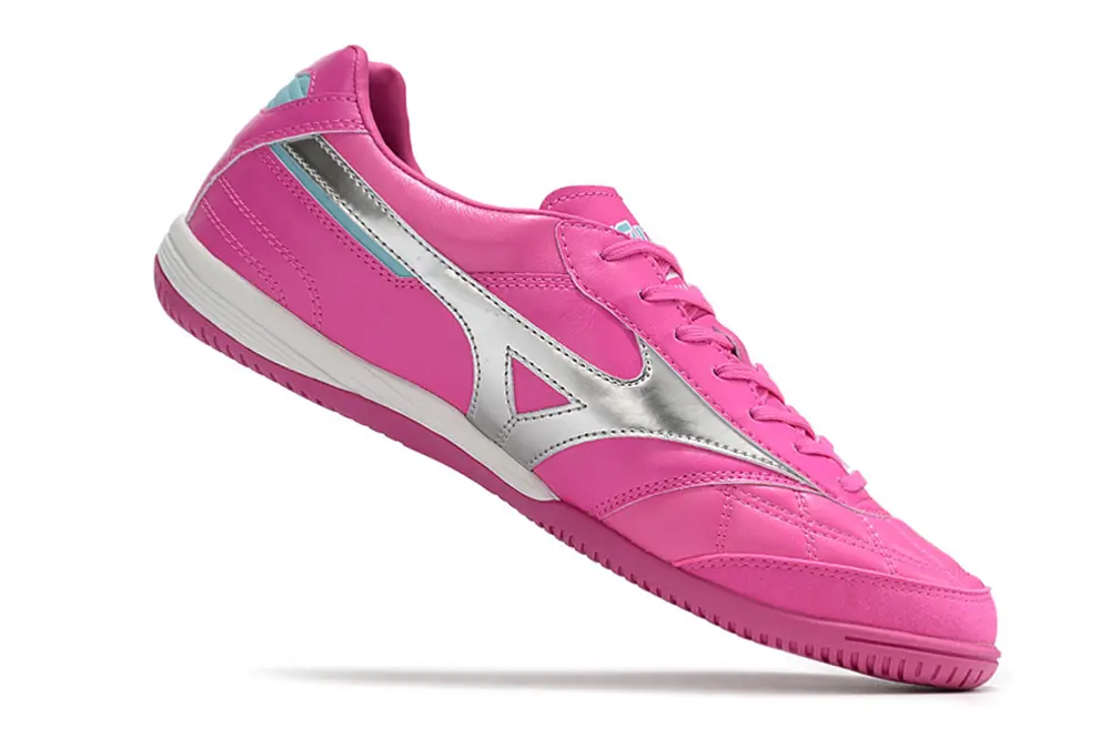 Mizuno Morelia Sala Japan IC - Pink/Vibrant Pink/Silver Accents