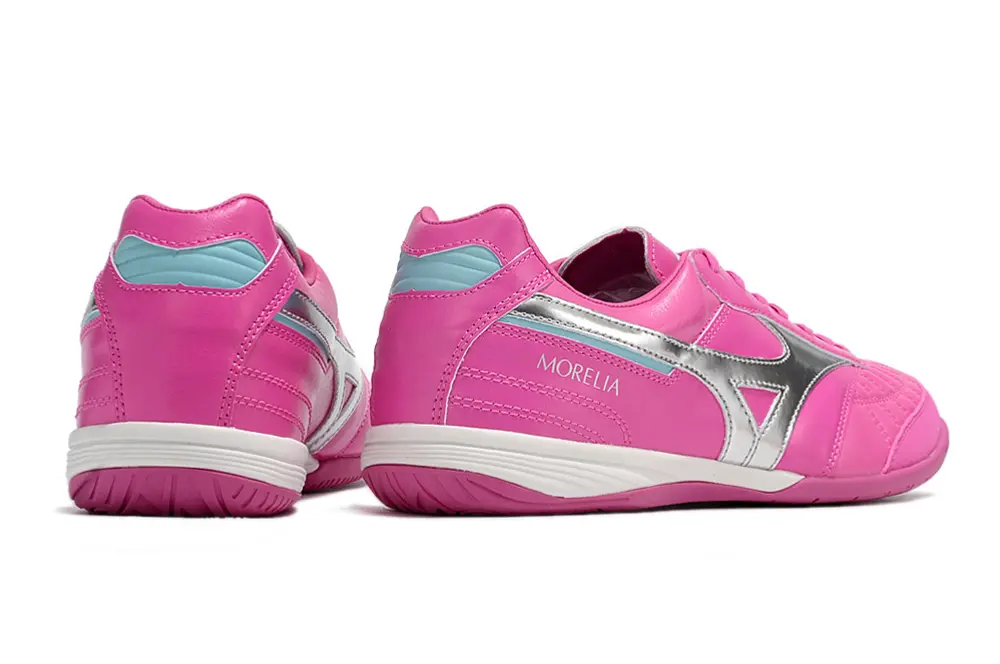 Mizuno Morelia Sala Japan IC - Pink/Vibrant Pink/Silver Accents