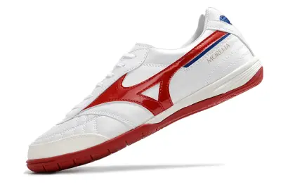 Mizuno Morelia Sala Japan IC - White/Cherry Red/Sky Blue