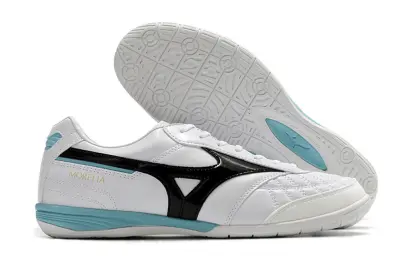 Mizuno Morelia Sala Japan IC - White/Black/Light Blue
