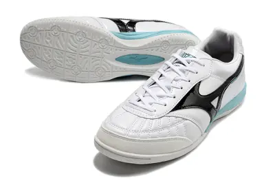Mizuno Morelia Sala Japan IC - White/Black/Light Blue
