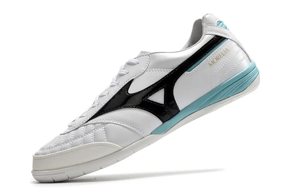 Mizuno Morelia Sala Japan IC - White/Black/Light Blue