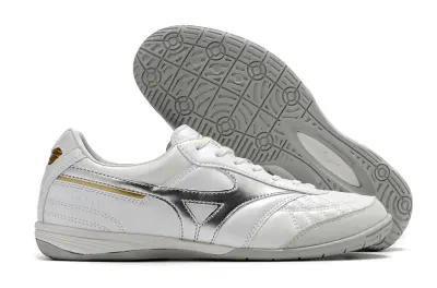 Mizuno Morelia Sala Japan IC - White/Silver/Gold