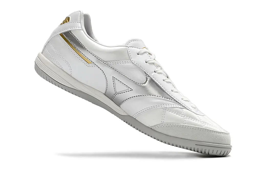 Mizuno Morelia Sala Japan IC - White/Silver/Gold