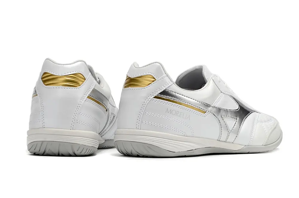 Mizuno Morelia Sala Japan IC - White/Silver/Gold
