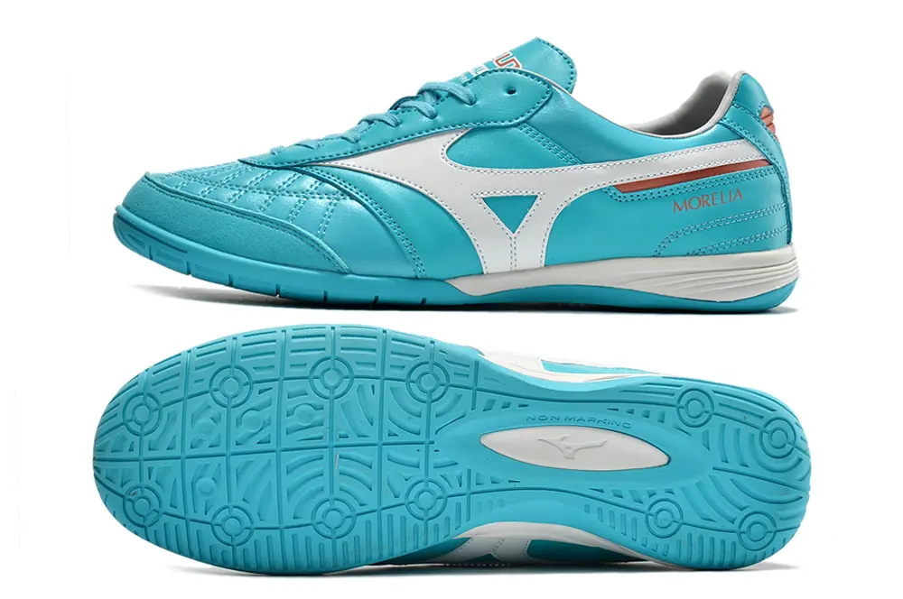 Mizuno Morelia Sala Japan IC - Turquoise/Aqua Blue/White