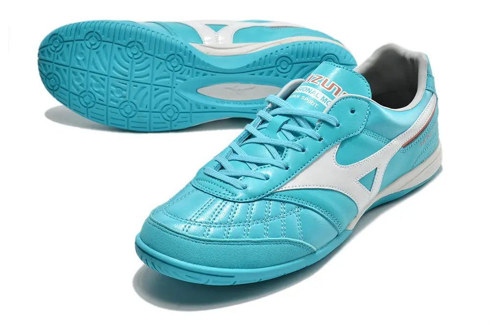 Mizuno Morelia Sala Japan IC - Turquoise/Aqua Blue/White