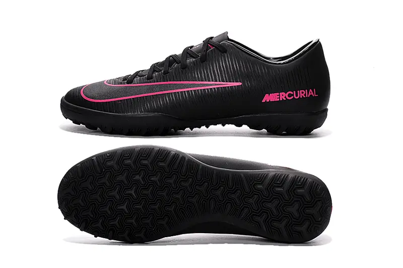 Nike Mercurial Vapor 11 TF - Black/Black/Pink Flash