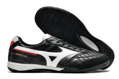 Mizuno Morelia Sala Japan IC - Black/Classic White/Red Accent