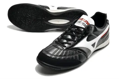 Mizuno Morelia Sala Japan IC - Black/Classic White/Red Accent