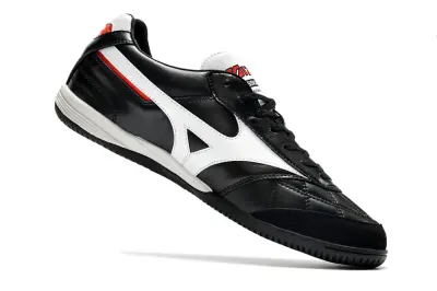 Mizuno Morelia Sala Japan IC - Black/Classic White/Red Accent