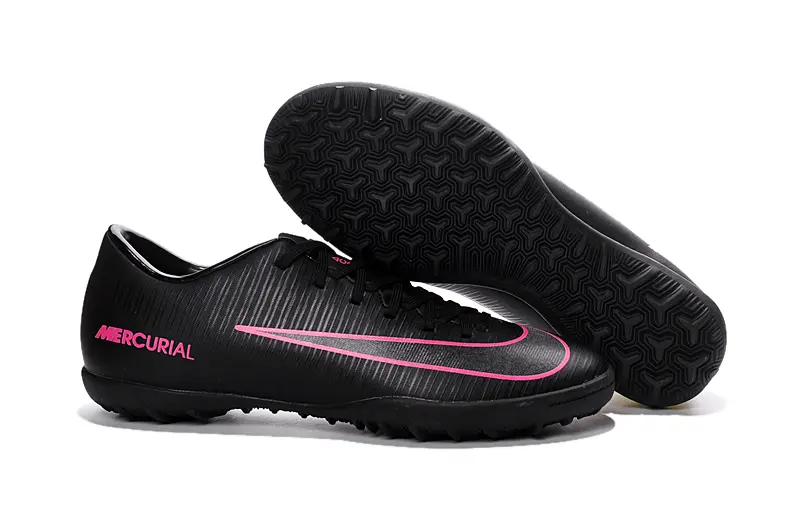Nike Mercurial Vapor 11 TF - Black/Black/Pink Flash