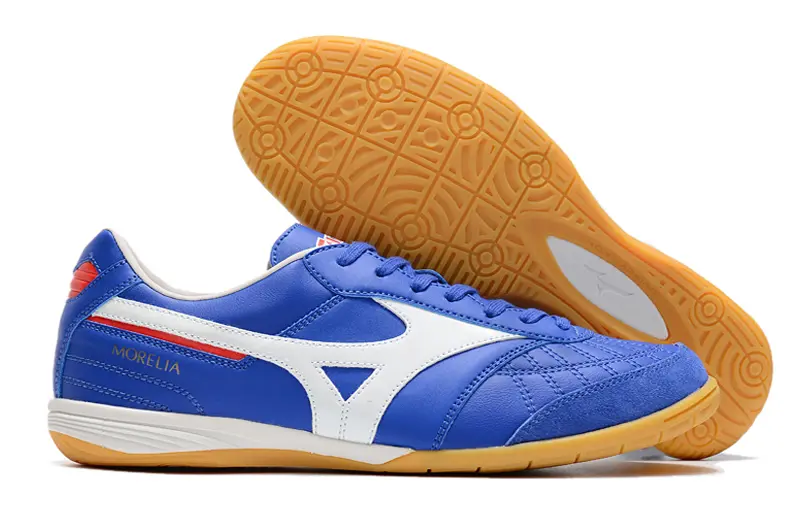 Mizuno Morelia Sala Japan IC - Blue/Sky Blue/Sand Yellow