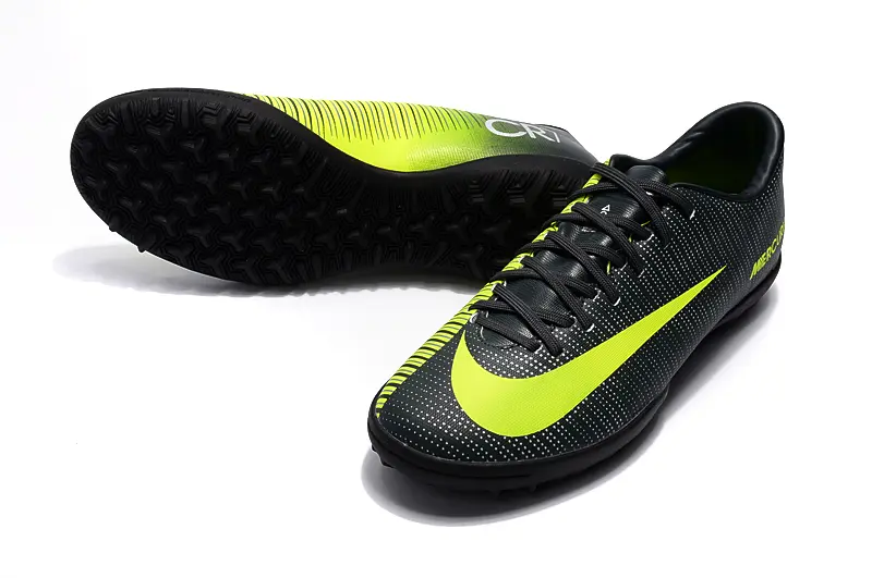 Nike Mercurial Vapor 11 TF - Black/Volt Yellow/Charcoal Gray