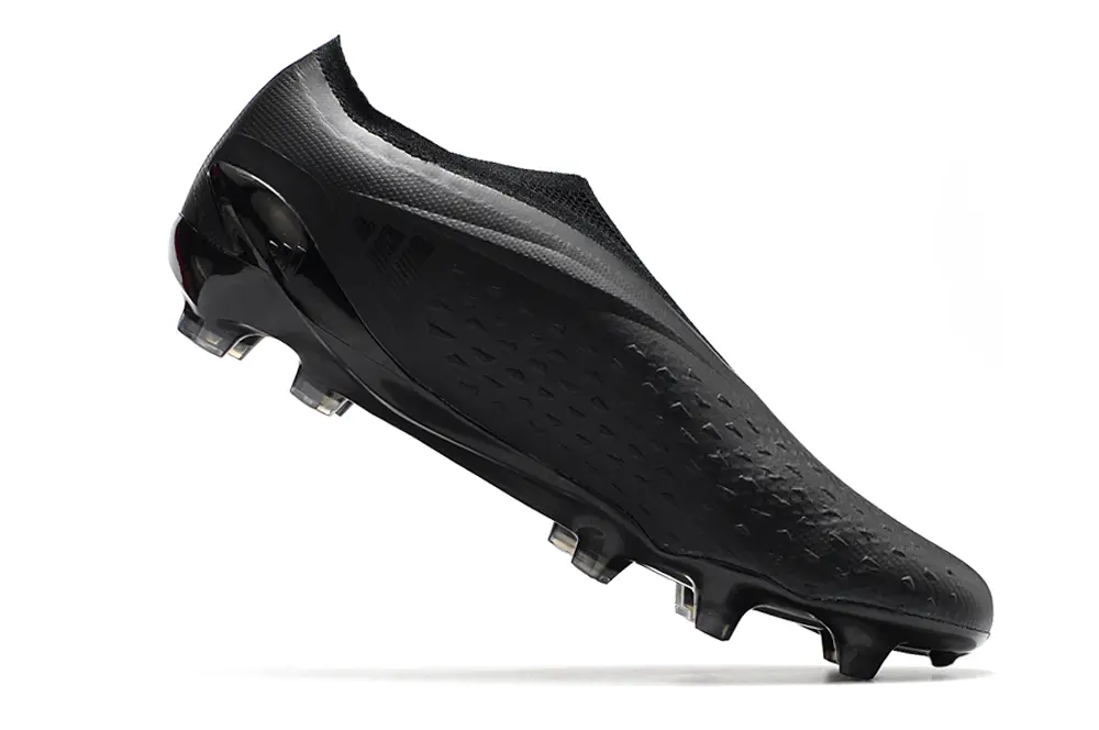 Adidas X Speedportal+ Laceless FG - Black/Stealth Black/Shadow Black