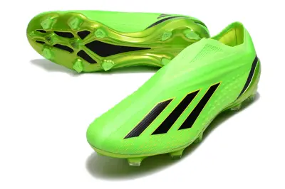 Adidas X Speedportal+ Laceless FG - Green/Neon Green/Black