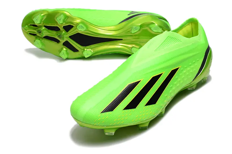 Adidas X Speedportal+ Laceless FG - Green/Neon Green/Black