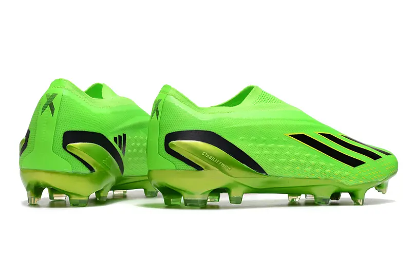 Adidas X Speedportal+ Laceless FG - Green/Neon Green/Black