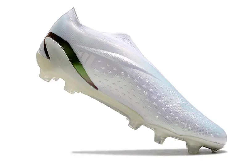 Adidas X Speedportal+ Laceless FG - White/Iridescent Pearl/Black Carbon