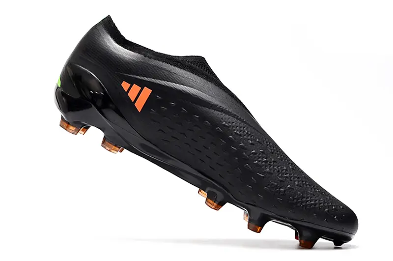 Adidas X Speedportal+ Laceless FG - Black/Vibrant Orange/Night Green