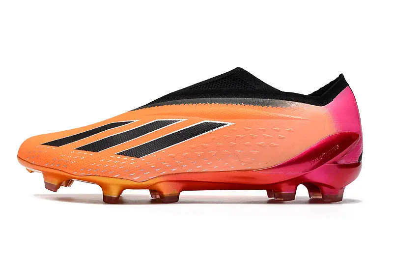 Adidas X Speedportal+ Laceless FG - Orange/Flame Scarlet/Neon Pink
