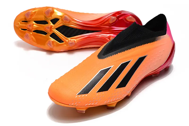 Adidas X Speedportal+ Laceless FG - Orange/Flame Scarlet/Neon Pink
