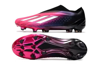 Adidas X Speedportal+ Laceless FG - Pink/Electric Rose/Deep Twilight