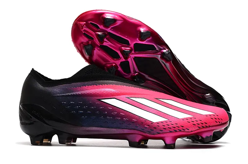 Adidas X Speedportal+ Laceless FG - Pink/Electric Rose/Deep Twilight