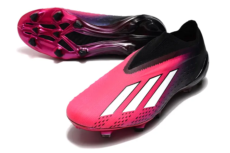 Adidas X Speedportal+ Laceless FG - Pink/Electric Rose/Deep Twilight