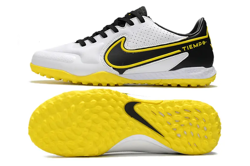 Nike Tiempo Legend 9 Pro TF - White/Electric Yellow/Black