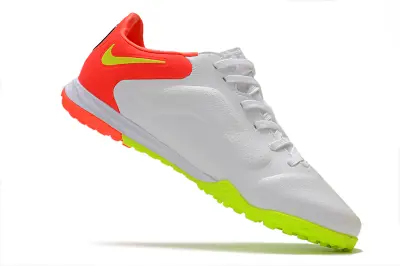Nike Tiempo Legend 9 Pro TF - White/Neon Yellow/Fiery Red