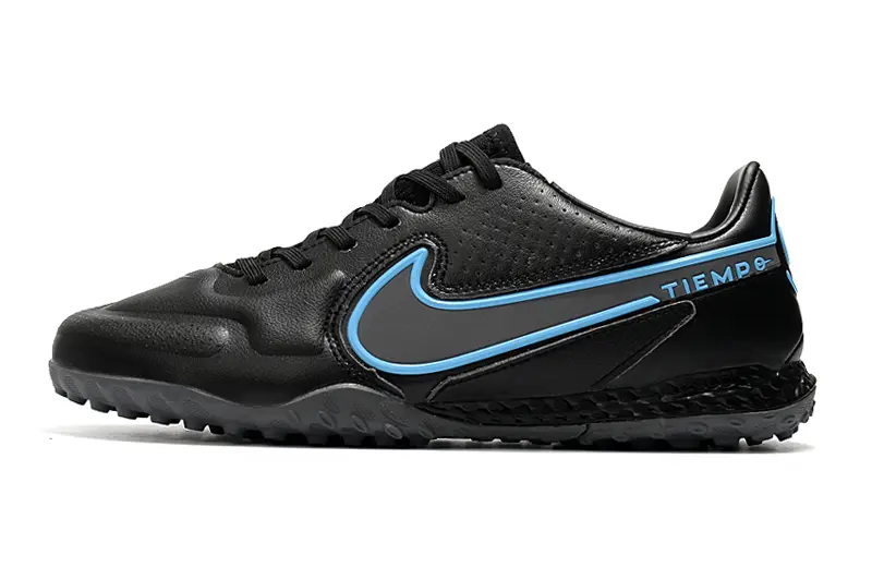 Nike Tiempo Legend 9 Pro TF - Black/Cool Blue/Graphite Grey