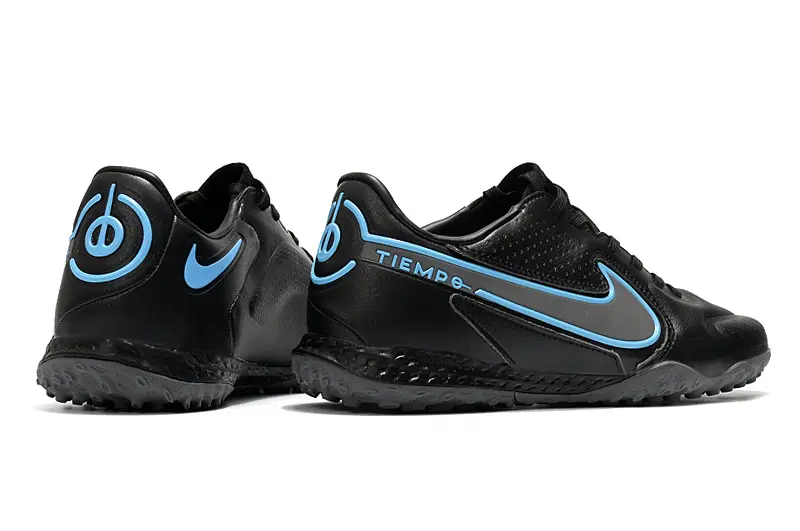 Nike Tiempo Legend 9 Pro TF - Black/Cool Blue/Graphite Grey