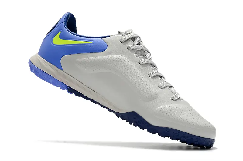 Nike Tiempo Legend 9 Pro TF - Gray/Electric Yellow/Navy Blue