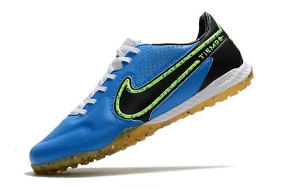 Nike Tiempo Legend 9 Pro TF - Blue/Neon Green/Black