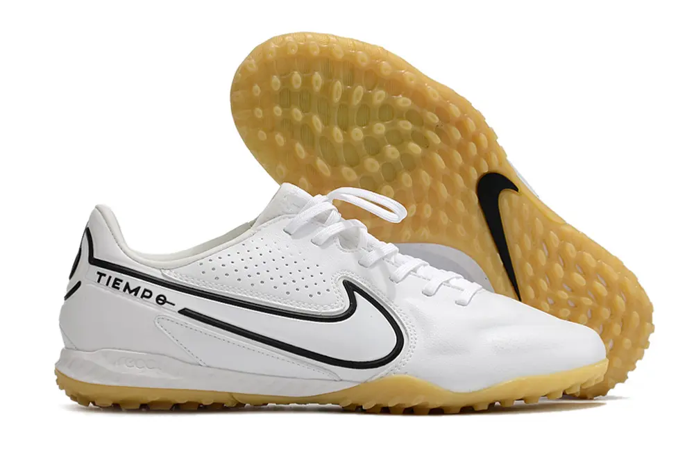 Nike Tiempo Legend 9 Pro TF - White/Black/Yellow