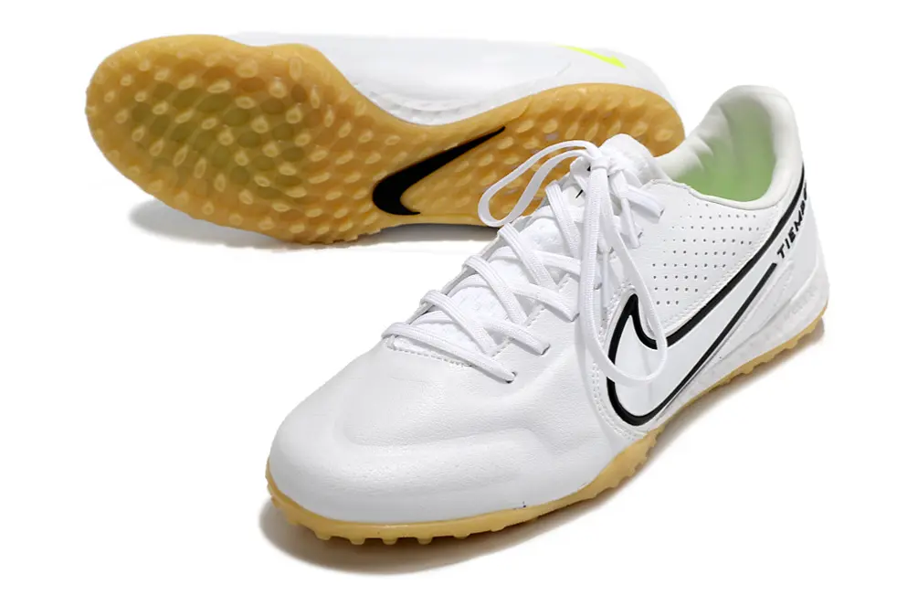 Nike Tiempo Legend 9 Pro TF - White/Black/Yellow
