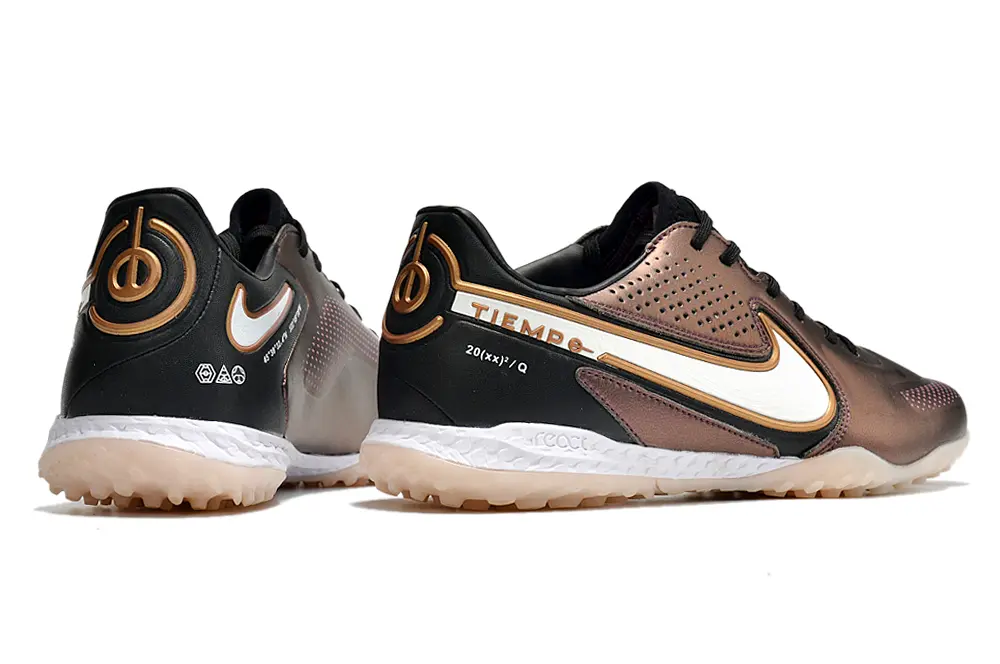 Nike Tiempo Legend 9 Pro TF - Brown/Metallic Rose/Bright White