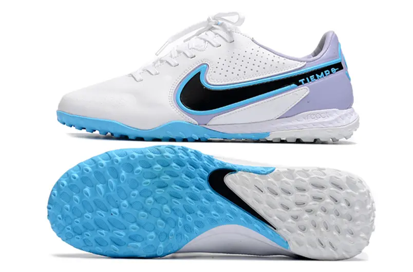 Nike Tiempo Legend 9 Pro TF - White/Sky Blue/Black