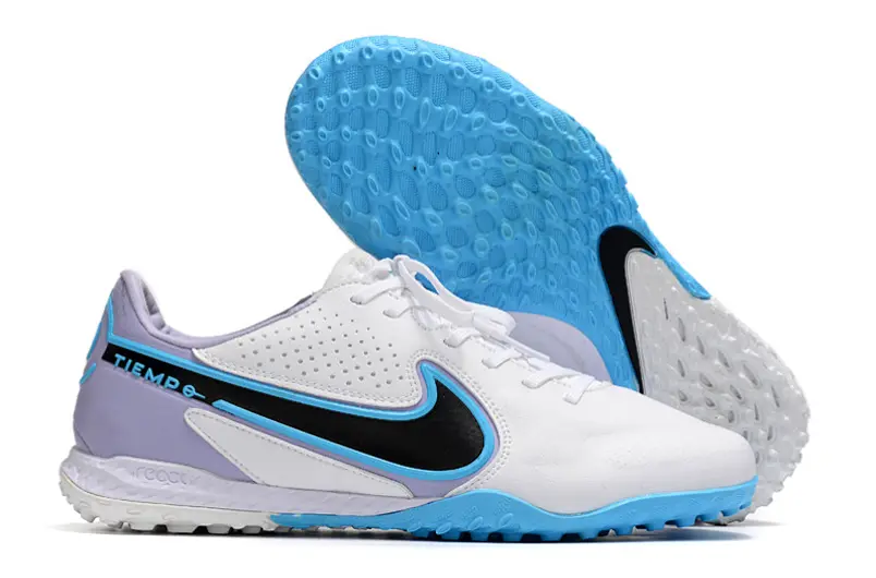 Nike Tiempo Legend 9 Pro TF - White/Sky Blue/Black