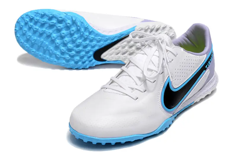 Nike Tiempo Legend 9 Pro TF - White/Sky Blue/Black