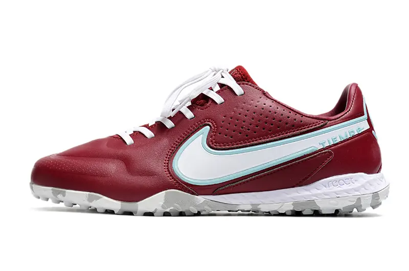 Nike Tiempo Legend 9 Pro TF - Maroon/Team Red/Glacier Blue