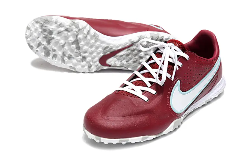 Nike Tiempo Legend 9 Pro TF - Maroon/Team Red/Glacier Blue