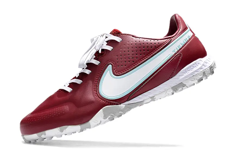 Nike Tiempo Legend 9 Pro TF - Maroon/Team Red/Glacier Blue