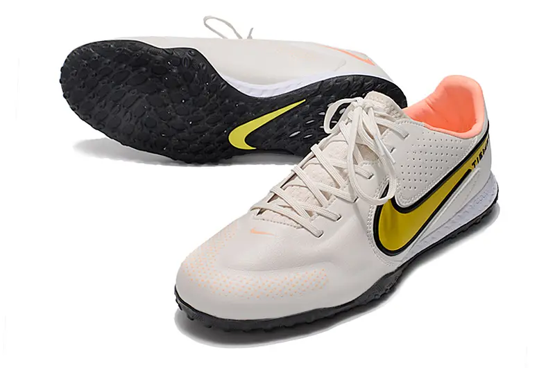 Nike Tiempo Legend 9 Pro TF - White/Solar Yellow/Black
