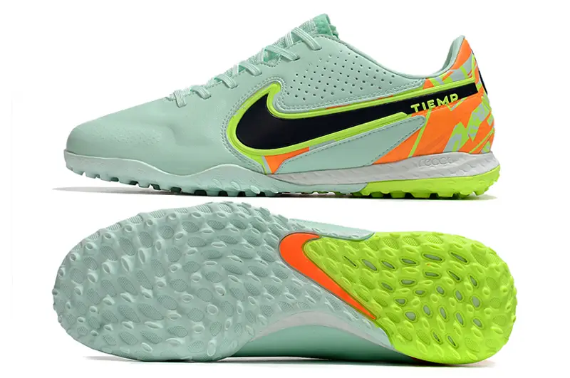Nike Tiempo Legend 9 Pro TF - Mint/Neon Yellow/Black