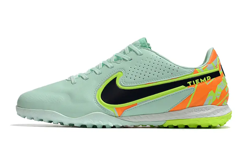 Nike Tiempo Legend 9 Pro TF - Mint/Neon Yellow/Black