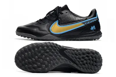 Nike Tiempo Legend 9 Pro TF - Black/Gold/Blue